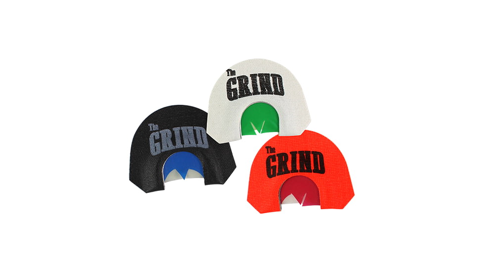 The Grind Outdoors 3 Pk Mouth Calls, 3 Color, TG8604