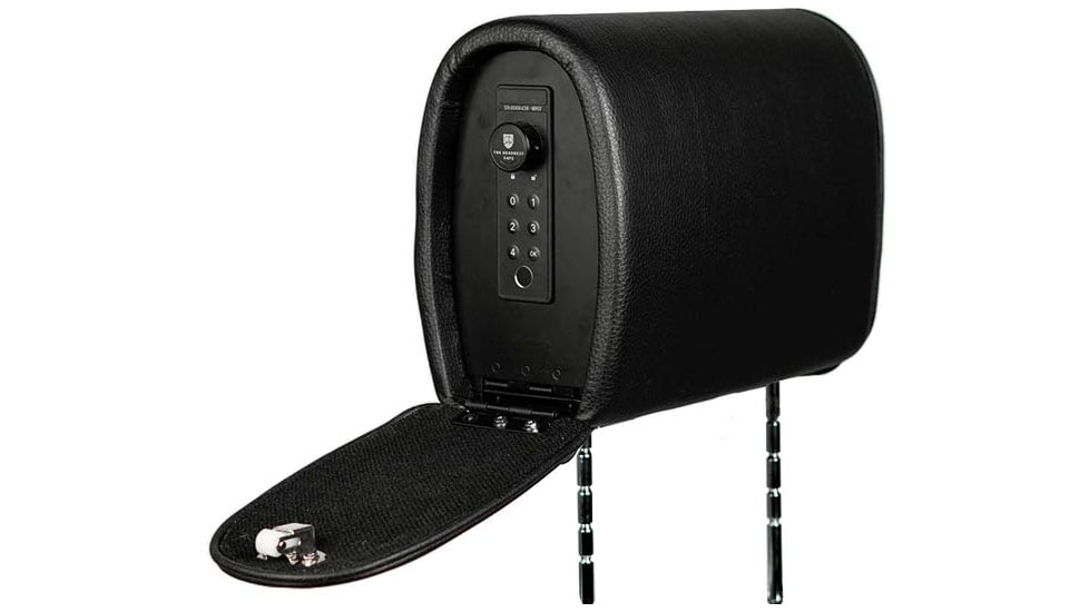 The Headrest Safe Co. Slide Gun Safe Unit, Black, HRSLIDEBL02