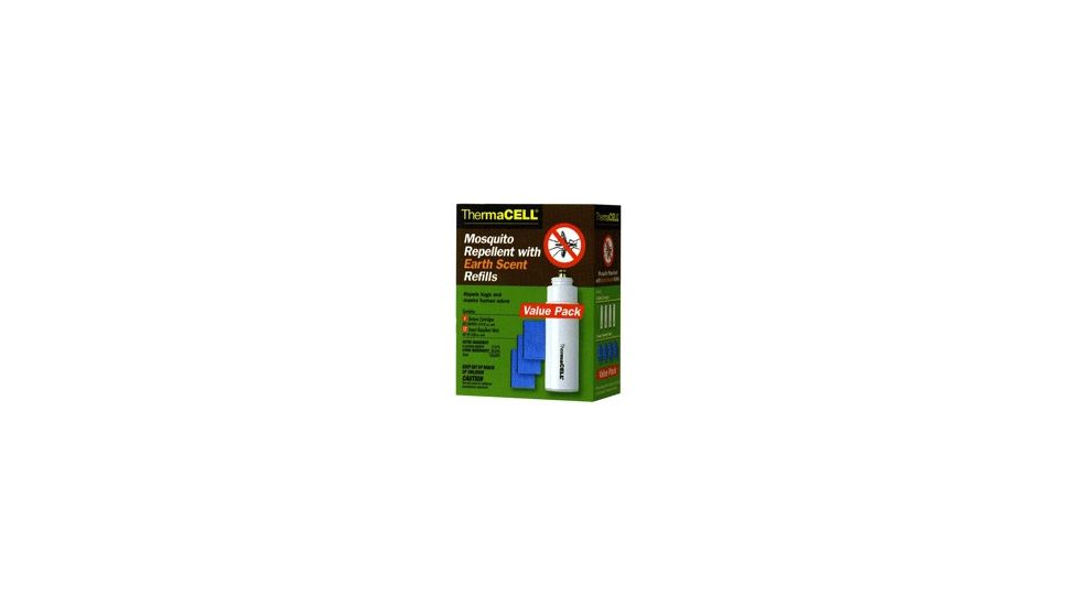 Thermacell Refill Value Pack Earth Scent 4-cart/12-mats