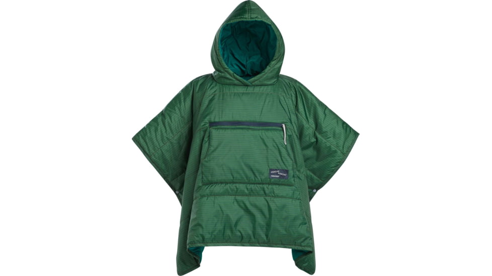 Therm-a-Rest Honcho Poncho - Kids, Green Print, 5-10 year, 13855