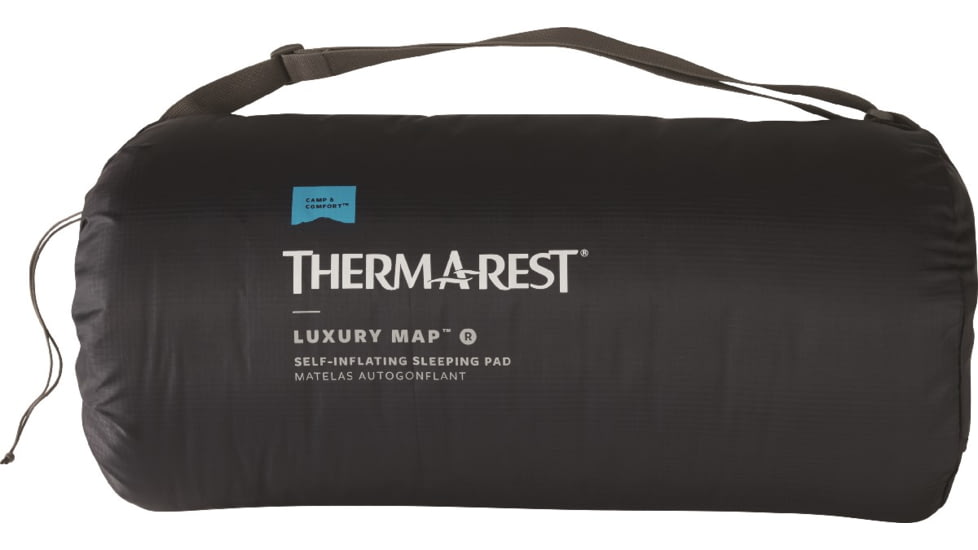 Therm-a-Rest Luxury Map Sleeping Pad, Poseidon Blue, Extra Large, 14029