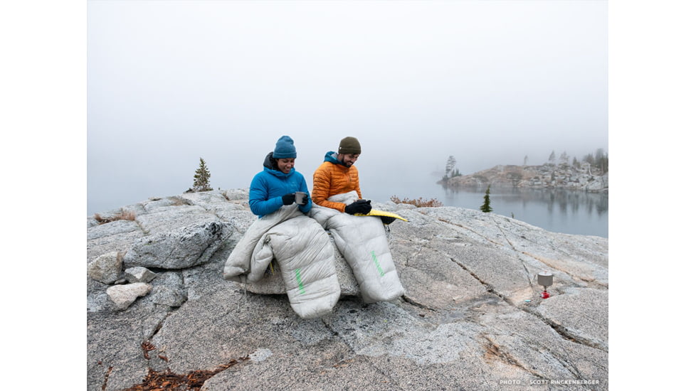 Therm-a-Rest Vesper 20F/-6C Quilt Sleeping Bag, Regular, Vapor, 10703