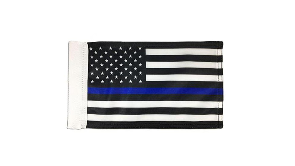 Thin Blue Line American Motorcycle Flag, 6x9in, TBL-AM-MOT