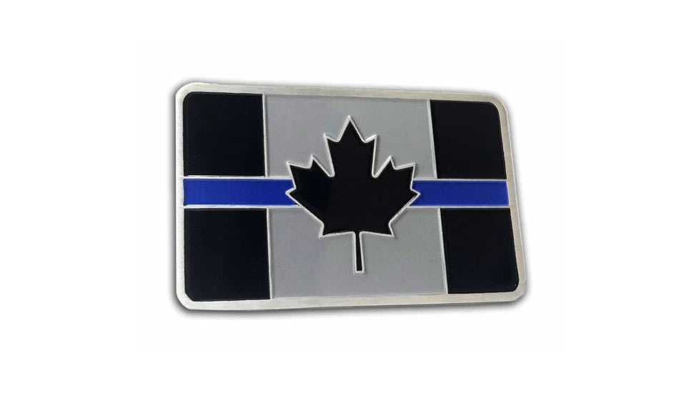Thin Blue Line Vehicle Emblem - Canada, Thin Blue Line - EMBLEM-TBL-CANADA
