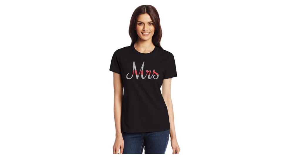 Thin Blue Line Women's T-shirt - Mrs - Thin Red Line - WOM-MRS-TRL-XXL