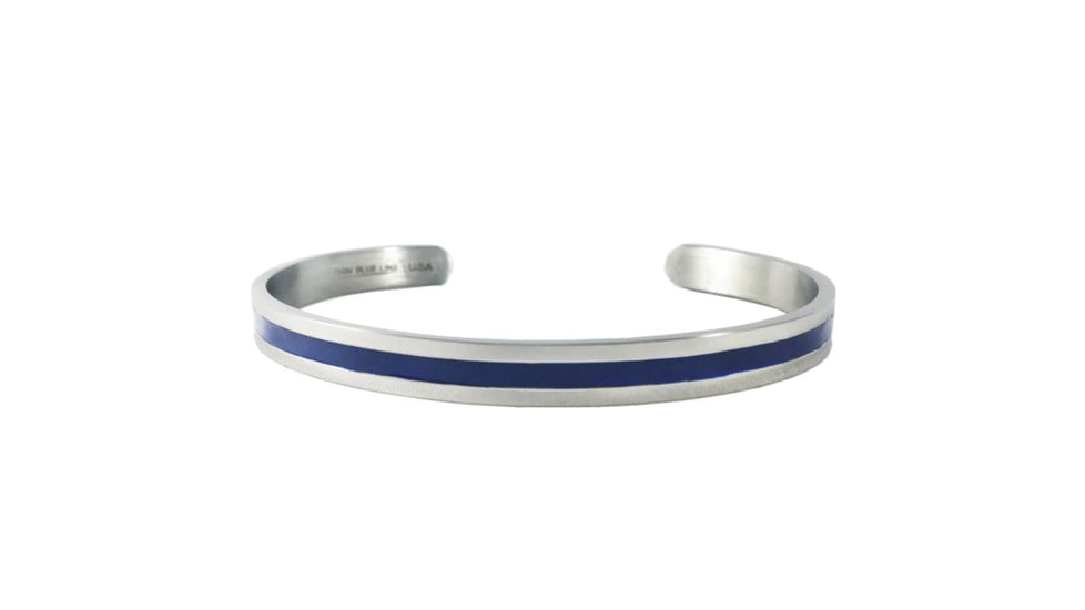 Thin Blue Line Womens Bangle, Thin Blue Line - BANGLE-TBL-MEDIUM