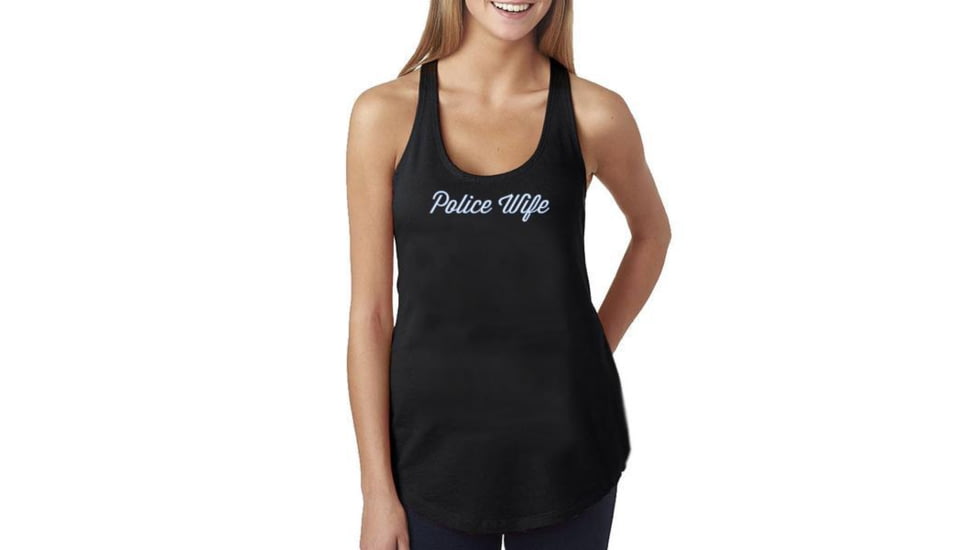 Thin Blue Line Womens Tank - Police Wife - WOM-TANK-WIFE-MEDIUM