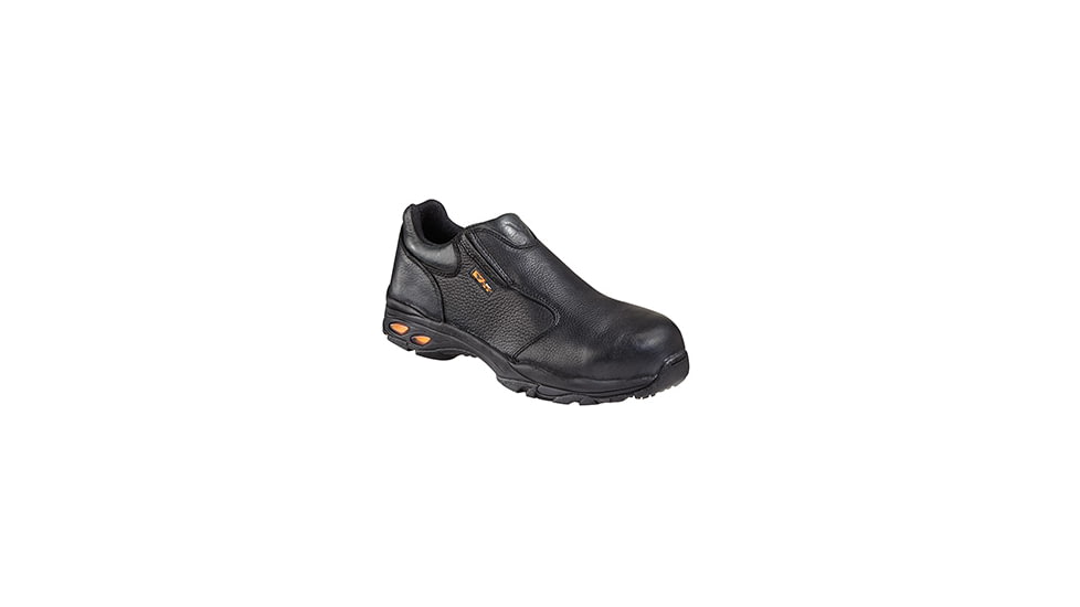 ASR SD Composite Toe Black Slip-On, Black, 12/M