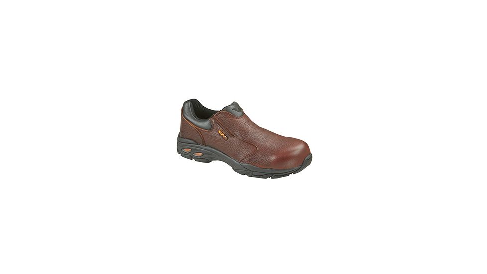ASR SD Composite Toe Slip-On, Brown, 9.5/M