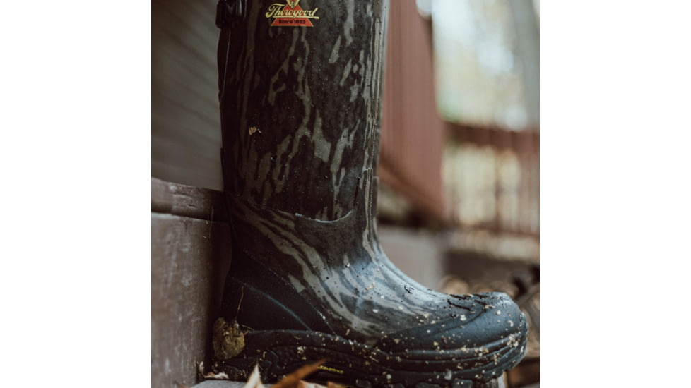 Thorogood Infinity Fd Rubber Shoes - Mens, Mossy Oak Bottomlands, 10, Medium, 867-0100 10 M