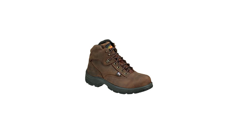 Mens American Heritage Signature Series 6in Sport Hiker Safety Toe, Brown, 9.5/D