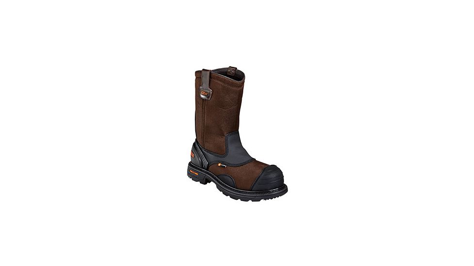 Mens GENflex3 Waterproof Nylon Wellington Composite Toe, Brown, 14/W