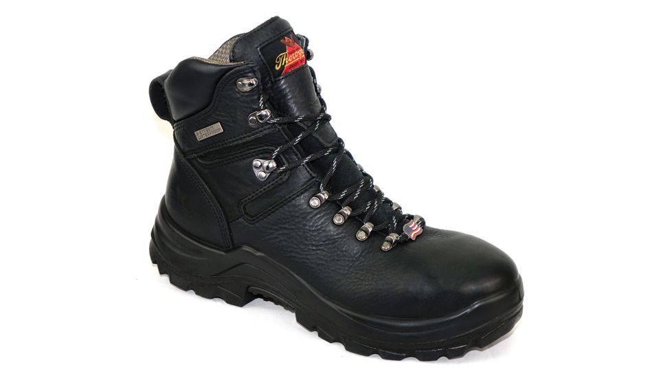 Thorogood Omni 6in Safety Toe, Black, 10EEE 804-6266-10EEE