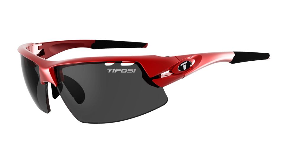 Tifosi Optics Crit Sunglasses, Metallic Red Frame, 1340202715