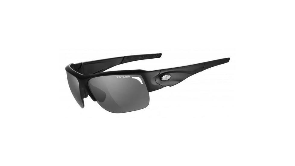 Tifosi Optics Elder Sunglasses - Matte Black Frame w/Smoke,Golf/Tennis and Extreme Contrast Lens 1170200115