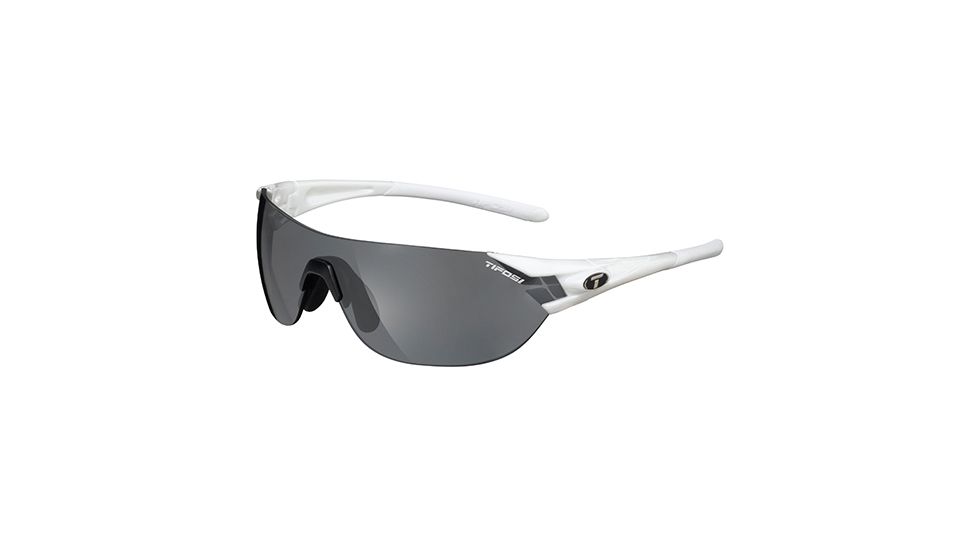 Tifosi Optics Podium S w/ AC Red, Clear, Smoke Lenses, Pearl White Frame 1010101101