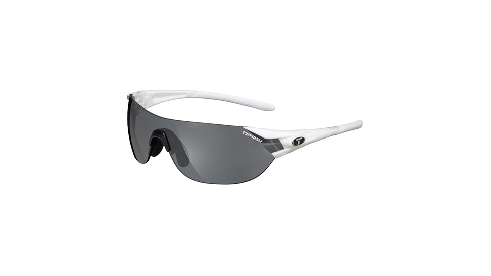 Tifosi Optics Podium S w/  EC, GT,Smoke Lenses, Pearl White Frame 1010201115