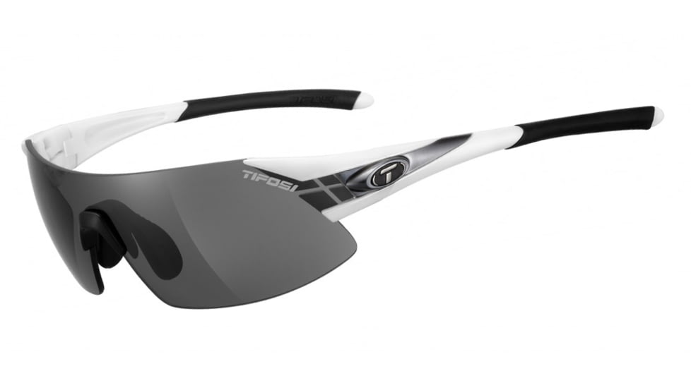 Tifosi Optics Podium XC Sunglasses, White-Gunmetal 1070105801