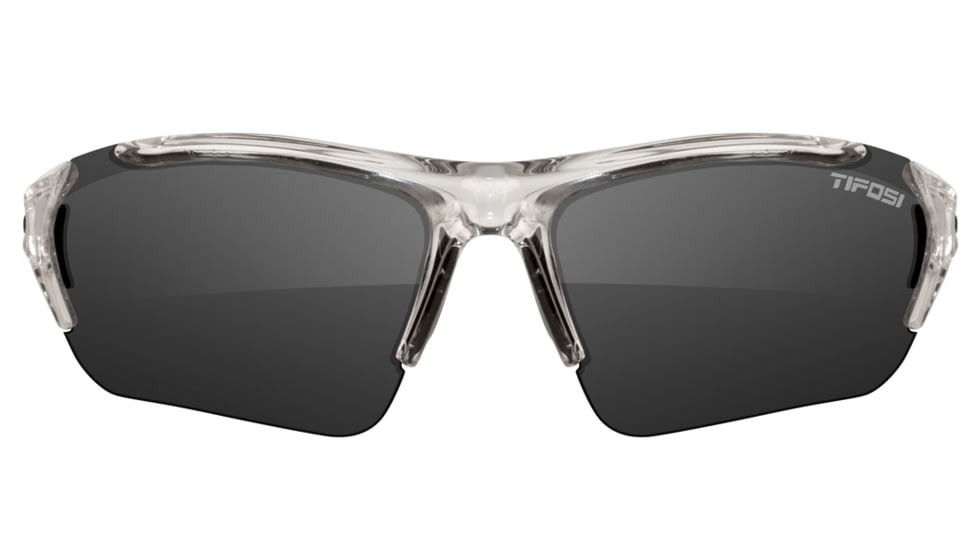 Tifosi Optics Radius FC Sunglasses - Crystal Clear Frame w/Smoke,AC Red and Clear Lens 1190105301