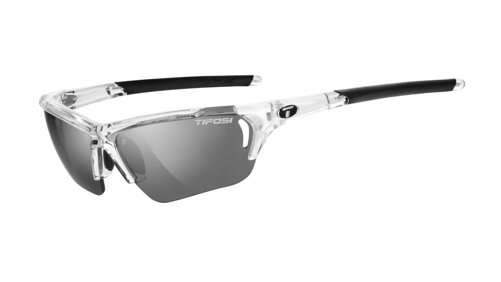 Tifosi Optics Radius FC Sunglasses - Crystal Clear Frame w/Smoke,AC Red and Clear Lens 1190105301