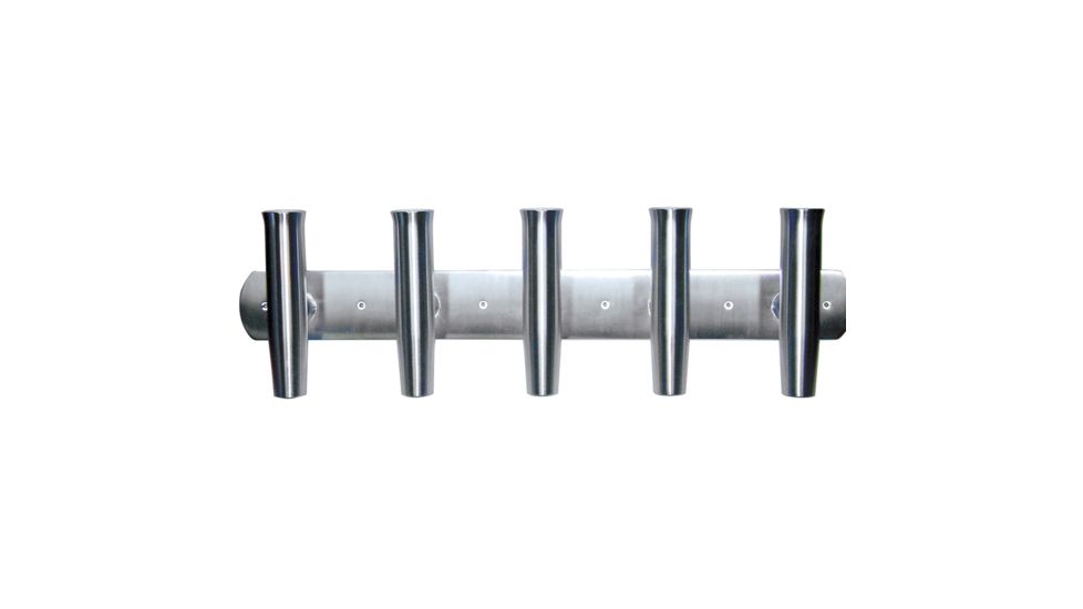 Tigress 5 Rod Aluminum Transom Mount Rod Holder - 35" 63659