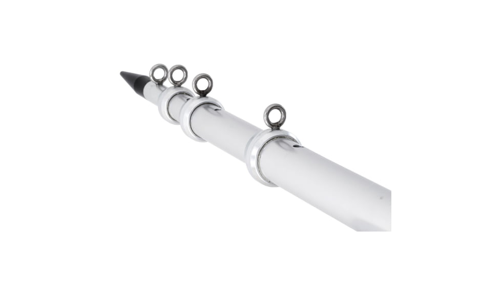 Tigress XD Telescoping Aluminum Outrigger Poles - 15' - 1-1/2" OD Silver 74874