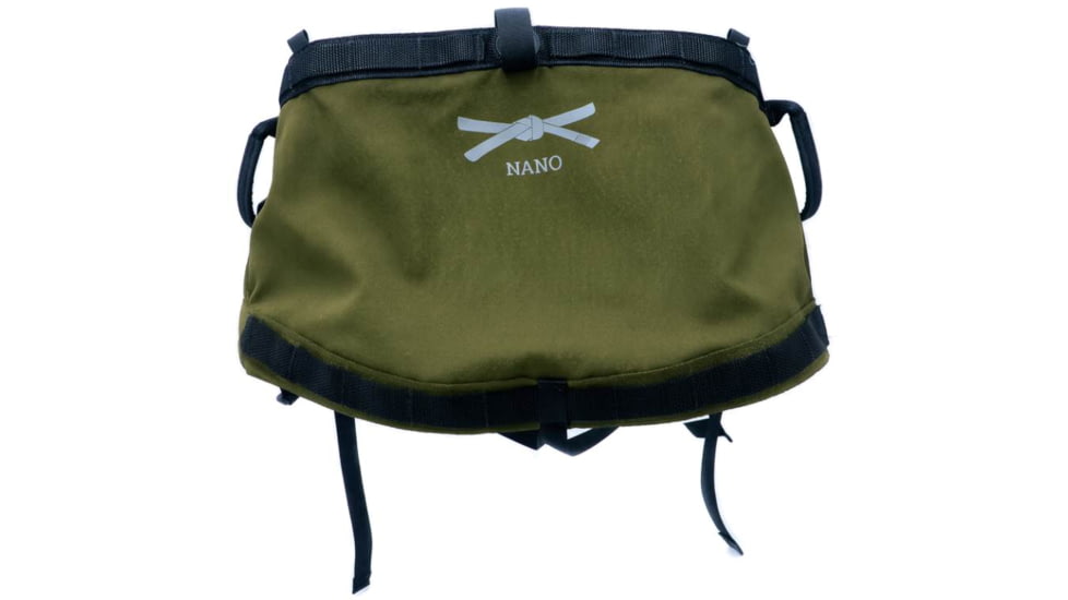 Timber Ninja Black Belt Nano Saddle, Regular, Military Green, NR97915