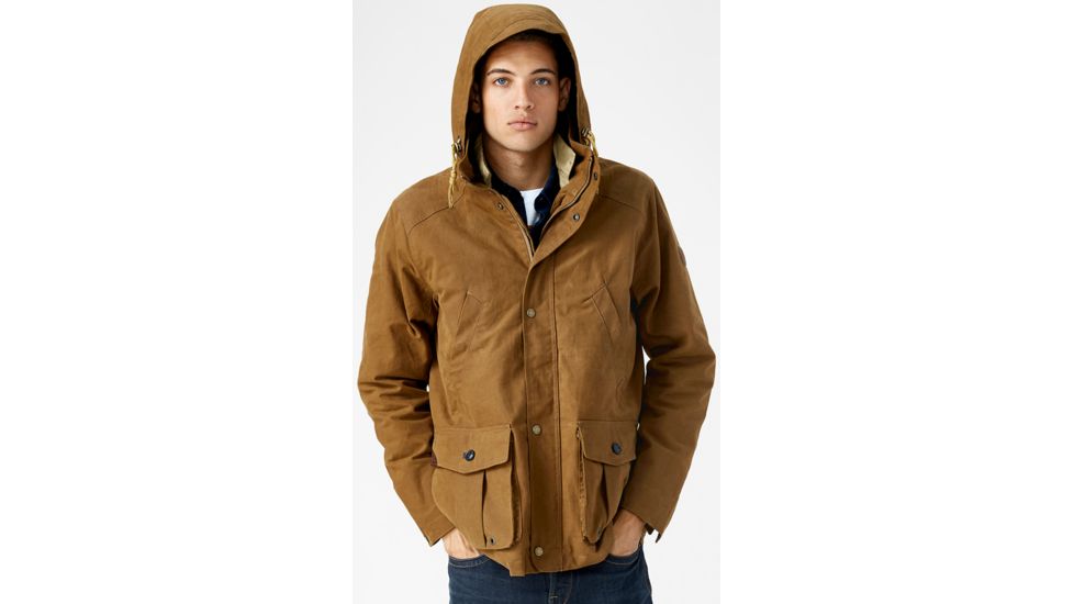 Timberland 3 in 1 Waxed Field Coat - Men's-Rubber-XX-Large