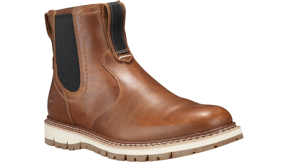 Timberland Britton Hill Chelsea Casual Boot - Men's-Medium Brown-Medium-8