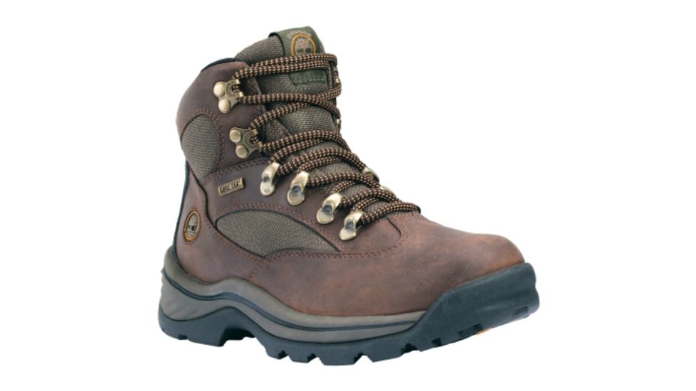 Timberland Chocorua Trail Mid GTX Hiking Boots - Women's, Dark Brown/Green, Medium, 6.5 US, 140067