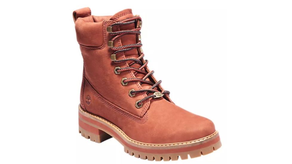 Timberland Courmayeur Valley 6in Boot - Women's, Rust Nubuck