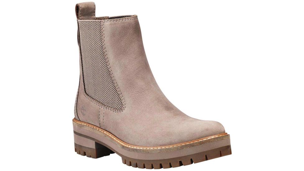 Timberland Courmayeur Valley Chelsea - Women's, Taupe Grey Nubuck