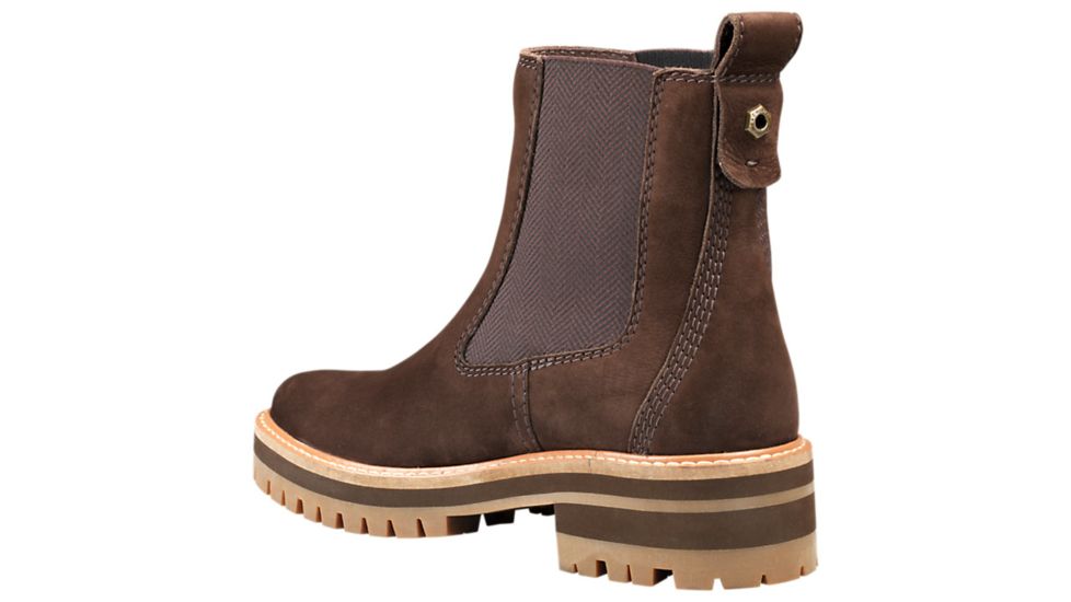 Timberland Courmayeur Valley Chelsea - Womens, Dark Brown Nubuck, 8, TB0A23WUW82-8-MED