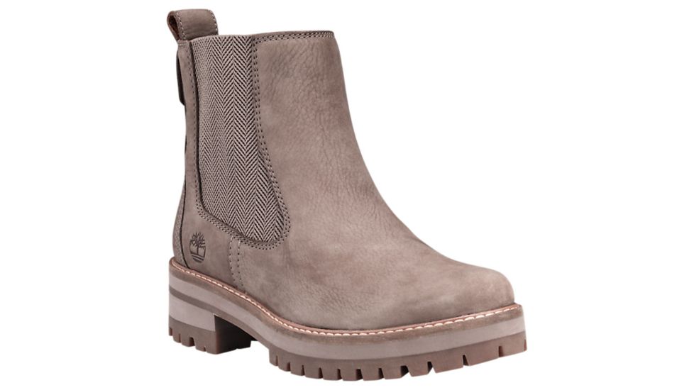 Timberland Courmayeur Valley Chelsea - Womens, Taupe Grey Nubuck, Medium, 9.5, TB0A1RRK929-95-Medium
