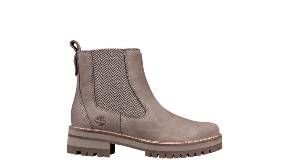 Timberland Courmayeur Valley Chelsea - Womens, Taupe Grey Nubuck, Medium, 9.5, TB0A1RRK929-95-Medium