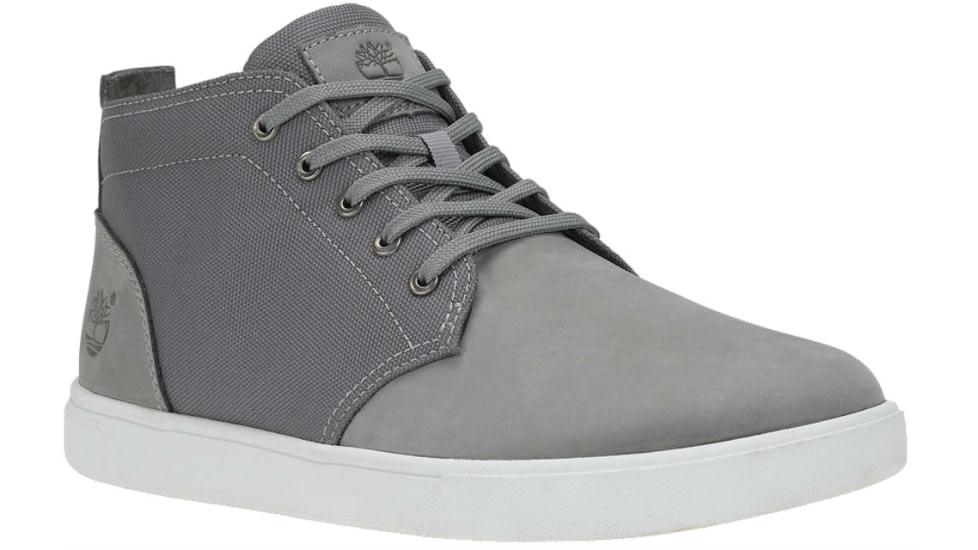 Groveton Chukka Casual Shoe - Mens-Gray/White-Medium-10.5