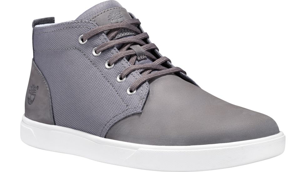 Timberland Groveton Chukka Casual Shoe - Men's-Medium Grey-Medium-8