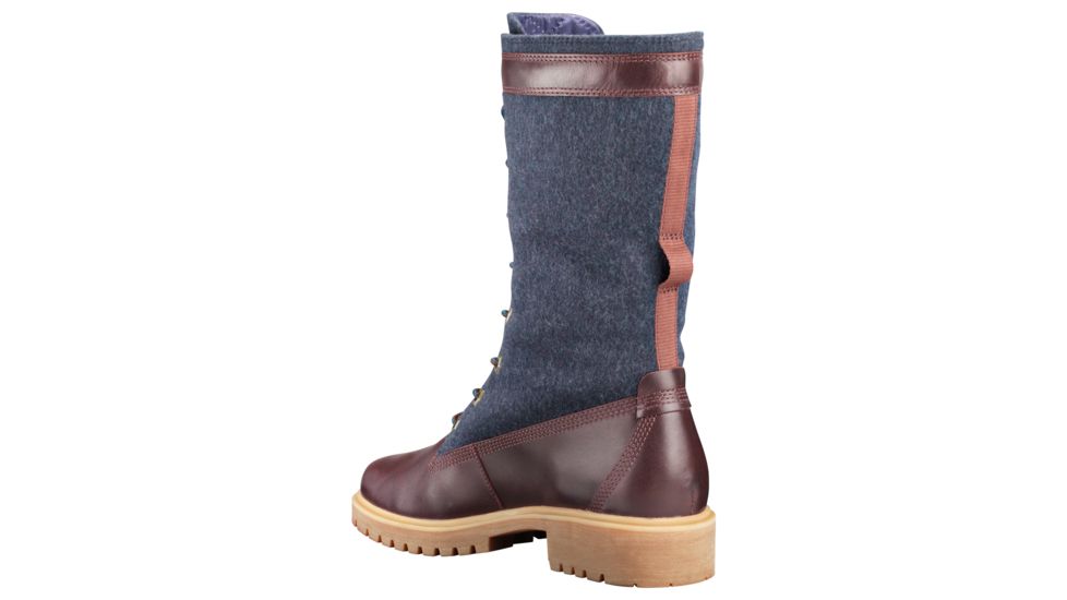 Timberland Jayne Mixed-Media Warm Gaiter Boots - Women's, Dark Port Polaris w/Indigo NXt Wool, Medium, 7, TB0A1SG8C60-70-Medium