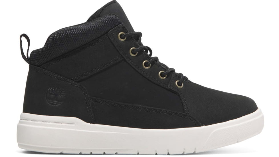 Timberland Youth Allston Mid Lace Up Shoes - Mens, Black Nubuck, 12.5, Medium, TB0A42M2W0512500M