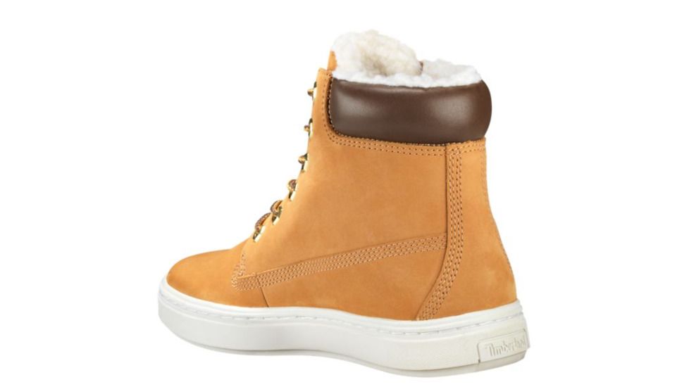 Timberland Londyn Warm Lined 6 Inch Sneaker Boots - Womens, Wheat Nubuck, Medium, 8.5, TB0A1REA231-85-Medium