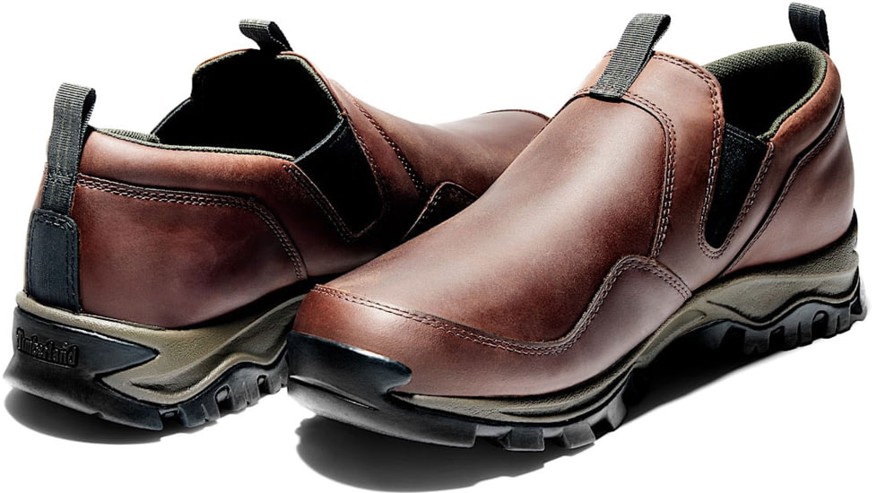 Timberland Mt. Maddsen Low Slip On Hiking Boots - Mens, Brown, 8.5 US, TB0A1QLSD71108500M