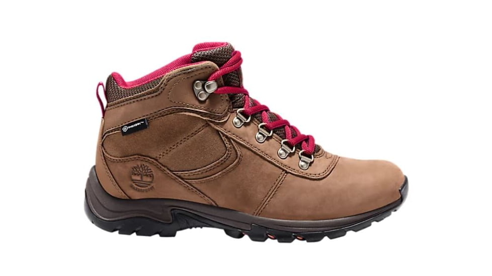 Timberland Mt. Maddsen Mid Leather Waterproof Boot - Women's, Rust Nubuck, 10, TB0A25MV643-10-MED