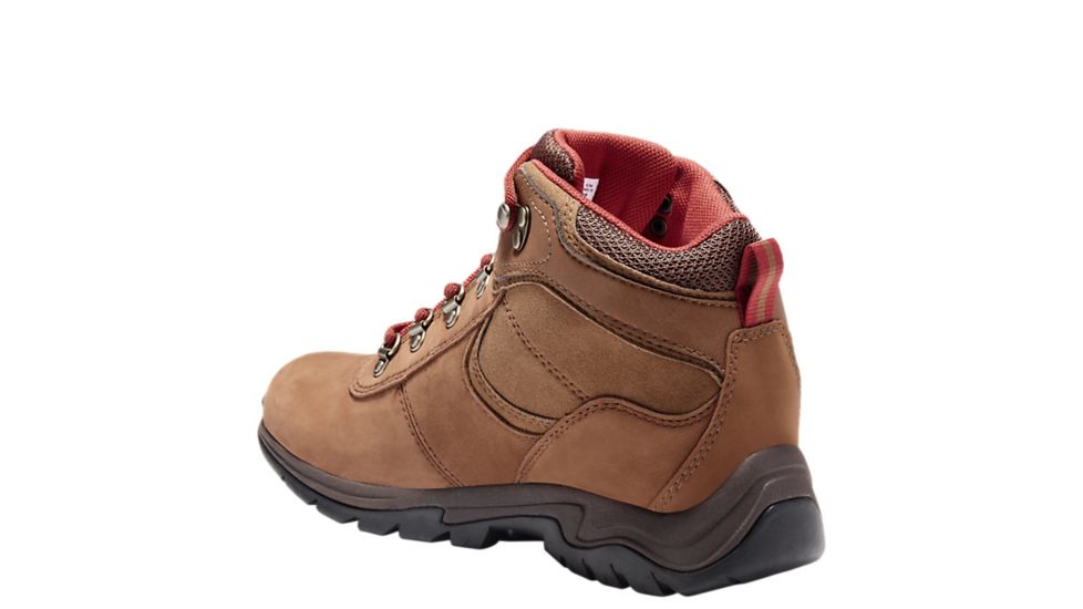 Timberland Mt. Maddsen Mid Leather Waterproof Boot - Womens, Rust Nubuck, 10, TB0A25MV643-10-MED