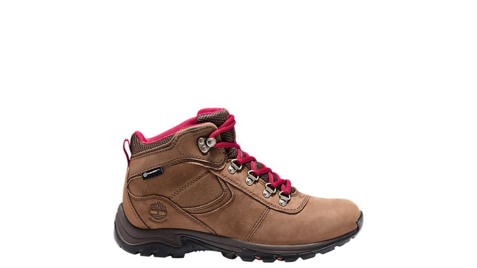 Timberland Mt. Maddsen Mid Leather Waterproof Boot - Womens, Rust Nubuck, 10, TB0A25MV643-10-MED