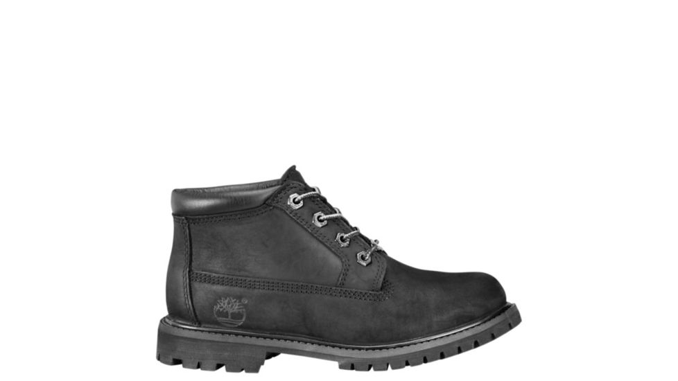 Timberland Nellie Chukka Double WP Boot - Womens, Black Nubuck, Medium, 7.5, TB023398001-75-Medium
