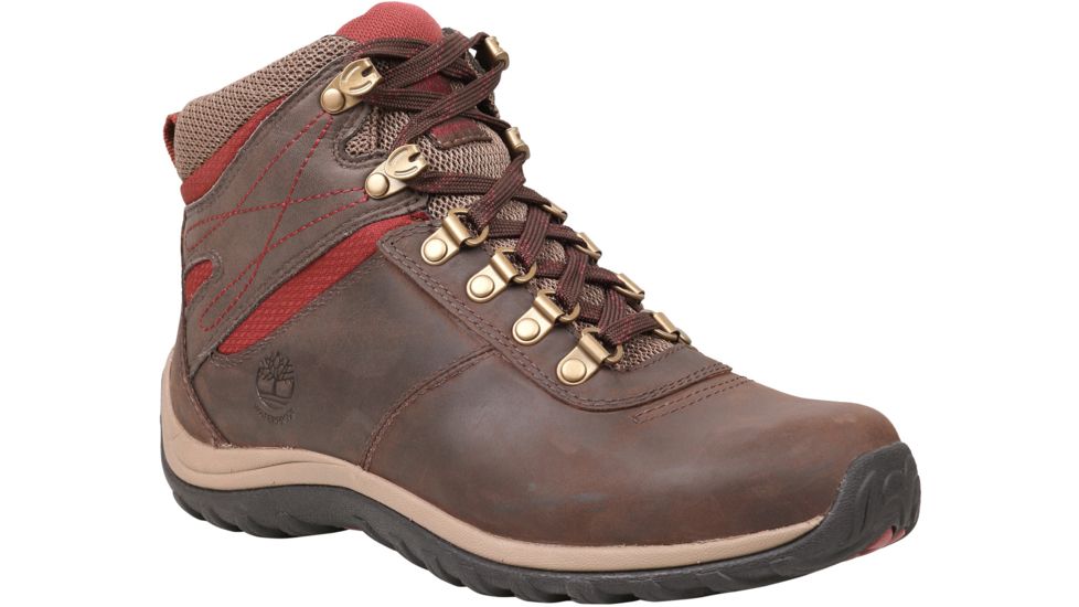 Timberland Norwood Mid Waterproof Hiking Boot - Women's-Dark Brown-Medium-7