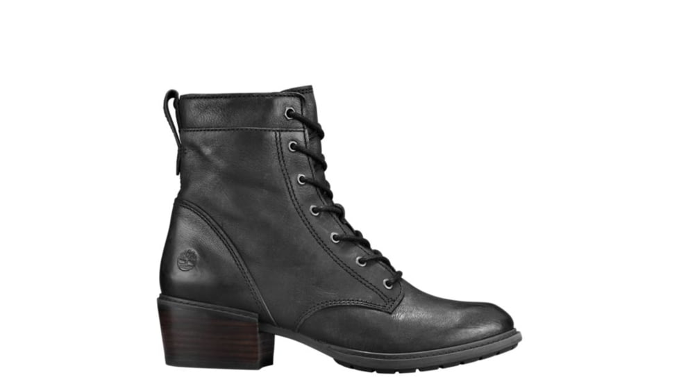 Timberland Sutherlin Bay Slouch Mid Lace-Up Boots - Womens, Jet Black New Barrilos, Medium, 9.5, TB0A1SD4015-95-Medium