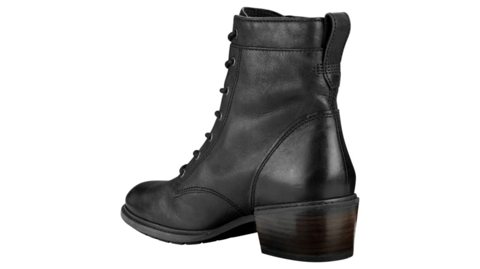 Timberland Sutherlin Bay Slouch Mid Lace-Up Boots - Womens, Jet Black New Barrilos, Medium, 9.5, TB0A1SD4015-95-Medium