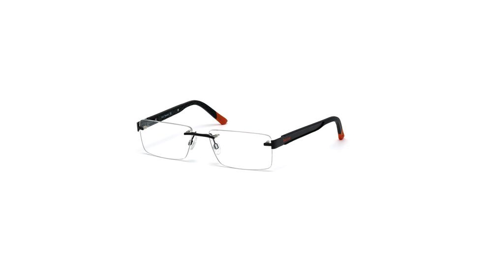 Timberland TB1307 Eyeglass Frames - Matte Black Frame Color