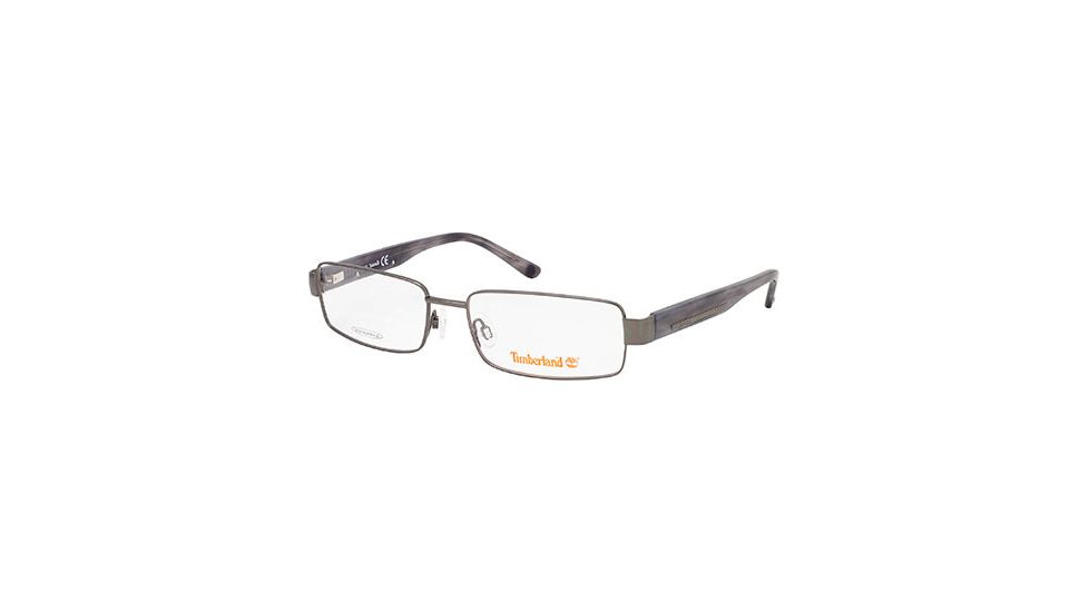 Timberland TB1528 Eyeglass Frames - Shiny Gun Metal Frame Color
